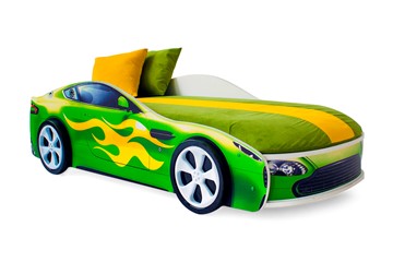 Кровать-машина Бондимобиль зеленый в Красноярске