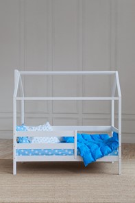 Детская кровать Домик, цвет белый в Норильске