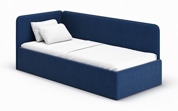 Кровать в детскую Leonardo синий 160х70 в Норильске