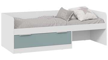 Кроватка Марли Тип 1 (Белый/Серо-голубой) в Норильске