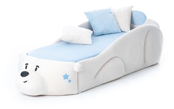 Кровать в детскую Мишка Pasha, белый в Норильске