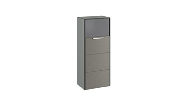 Шкаф Наоми комбинированный одностворчатый, цвет Фон серый, Джут ТД-208.07.28 в Норильске