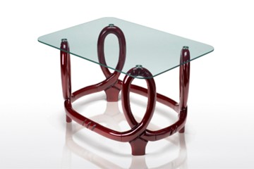 Стеклянный столик в зал Флоренция в Норильске