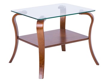 Стеклянный стол Мебелик Шарм (вишня) в Норильске
