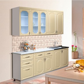 Кухонный гарнитур Классика 2000, цвет Дуб беленый в Норильске