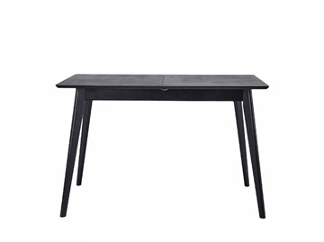 Кухонный стол раздвижной Daiva Пегас Сlassic Plus 120, Черный в Норильске