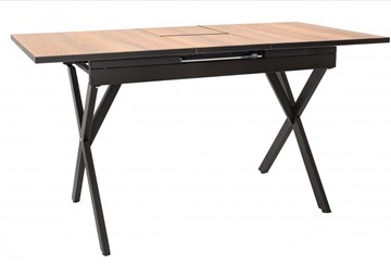 Кухонный стол раздвижной Илком Стайл № 11 (1100/1500*700 мм.) столешница пластик, форма Форте, с механизмом бабочка в Норильске