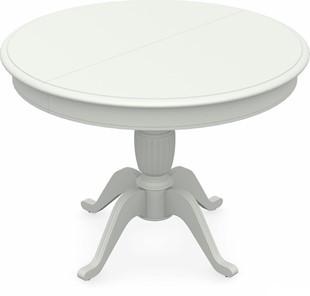 Кухонный круглый стол Леонардо-1 исп. Круг 1000, тон 9 (Морилка/Эмаль) в Норильске