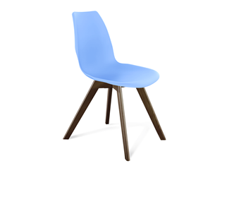 Обеденный стул SHT-ST29/S39 (голубой pan 278/темный орех) в Норильске