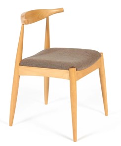 Кухонный стул BULL бук/ткань 54,5x54x75 Натуральный (2 шт) арт.13985 в Красноярске