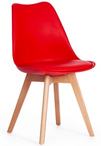 Обеденный стул TULIP (mod. 73) 48,5х52,5х83 красный арт.14208 в Красноярске