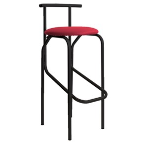 Кухонный барный стул Jola black, кожзам V в Норильске