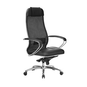 Офисное кресло Samurai SL-1.04, черный плюс в Норильске