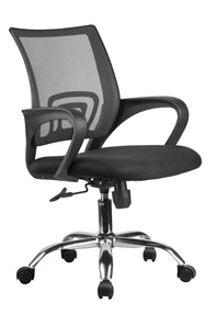 Кресло компьютерное Riva Chair 8085 JE (Черный) в Норильске