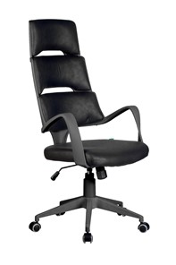 Кресло компьютерное Riva Chair SAKURA (Черный/черный) в Норильске