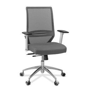 Кресло для руководителя Aero lux, сетка/ткань TW / серая/серая TW в Норильске