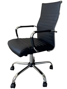 Кресло компьютерное C039D черный в Норильске