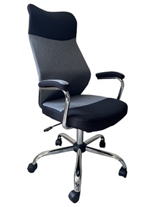 Кресло офисное C168 черный/серый в Норильске