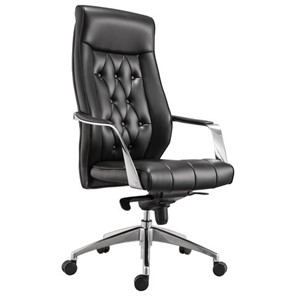Офисное кресло BRABIX PREMIUM "Sonata EX-754", мультиблок, алюминий, экокожа, черное, 532491 в Норильске