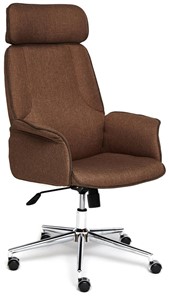 Офисное кресло CHARM ткань, коричневый/коричневый , F25/ЗМ7-147 арт.13340 в Норильске
