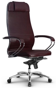 Офисное кресло Metta L 1m 38K2/K мультиблок, нижняя часть 17838 бордовый в Красноярске