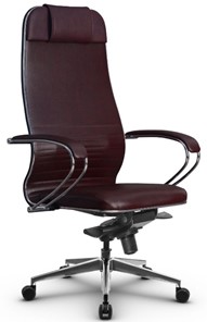 Офисное кресло Metta L 1m 38K2/K мультиблок, нижняя часть 17839 бордовый в Красноярске