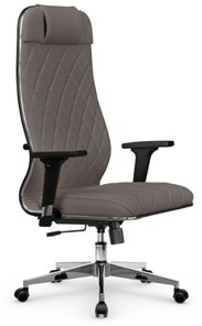 Офисное кресло Мetta L 1m 40M/2D Infinity Easy Clean (MPES) топган, нижняя часть 17834 серый в Красноярске