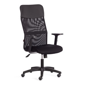 Офисное кресло PRACTIC PLT ткань/кож/зам, черный, арт.20536 в Красноярске