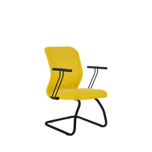 Кресло офисное SU-Mr-4/подл.109/осн.008 желтый в Красноярске