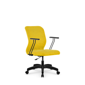Кресло SU-Mr-4/подл.110/осн.005 желтый в Норильске