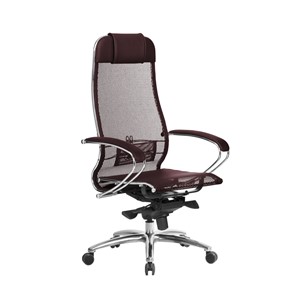Офисное кресло Samurai S-1.04, темно-бордовый в Норильске
