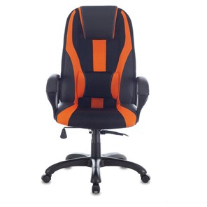 Компьютерное кресло Brabix Premium Rapid GM-102 (экокожа/ткань, черно/оранжевое) в Красноярске