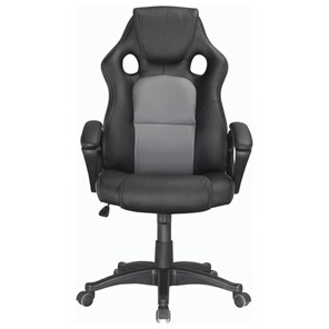 Офисное кресло Brabix Rider Plus EX-544 КОМФОРТ (экокожа, черное/серое) 531582 в Норильске