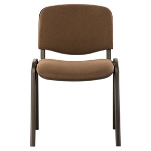 Офисный стул Brabix Iso CF-005 (черный каркас, ткань коричневая) 531973 в Норильске
