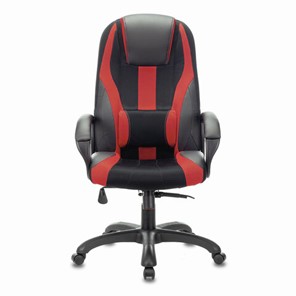 Компьютерное кресло Brabix Premium Rapid GM-102 (экокожа/ткань, черное/красное) 532107 в Норильске