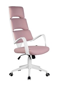Компьютерное кресло Riva Chair SAKURA (Розовый/белый) в Красноярске