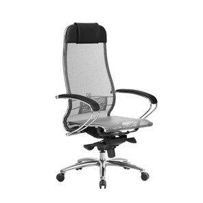 Кресло компьютерное Samurai S-1.04, серый в Норильске