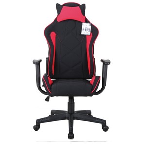 Офисное кресло Brabix GT Racer GM-100 (подушка, ткань, черное/красное) 531820 в Норильске