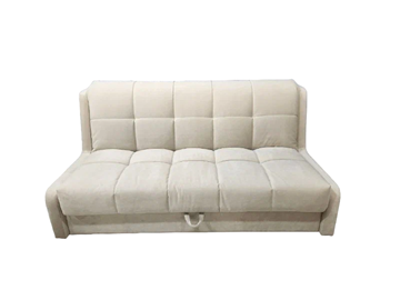 Прямой диван Аккордеон-Кровать 1,55 с каретной утяжкой, клетка (НПБ) в Норильске