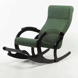 Кресло-качалка в гостиную Марсель, ткань Amigo Green 33-Т-AG в Норильске