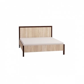 Спальная кровать Bauhaus 3 + 3.1 Основание с гибкими ламелями 1400, Дерево, Дуб Сонома в Норильске