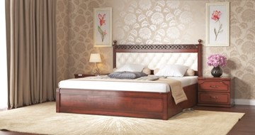 Кровать 2-спальная СВ-Стиль Ричард 160*200 с основанием в Красноярске