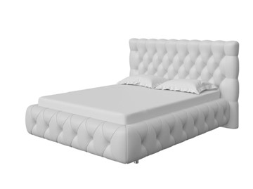 Спальная кровать Орматек Castello 160х200, Экокожа (Белый) в Норильске