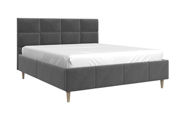 Кровать в спальню Ханна 180х200 (Холодный Серый) с основанием в Норильске