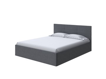 Кровать Vector Plus 160х200, Рогожка (Savana Grey (серый)) в Норильске