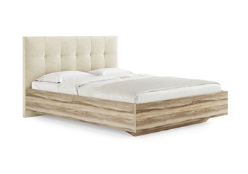 Двуспальная кровать Vena (ясень ориноко) 160х190 с основанием в Норильске