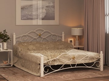 Кровать Гарда 3, 160х200, белая в Норильске