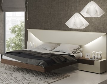 Кровать Elena с подсветкой (160x200) в Норильске