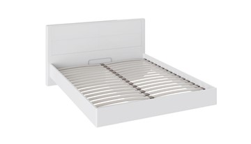 Двуспальная кровать Наоми 1600, цвет Белый глянец СМ-208.01.01 в Норильске