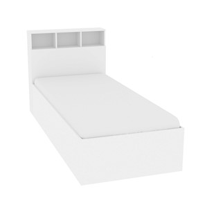 Односпальная кровать Морена 900x2000 Белый (без основания) в Норильске